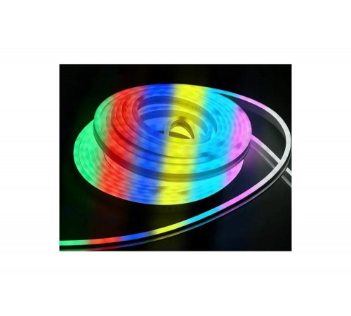 Комплект светодиодной подсветки "неон" IEK (лента led 10м lsr5-5050rgb60-8-ip65-220в + драйвер) LSR5-RGB-060-65-2-10-S0
