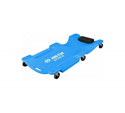 Лежак подкатной 6-ти колесный, пластиковый KING TONY 87C23-B