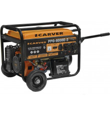 Бензиновый генератор CARVER PPG-8000E-3 01.020.00013