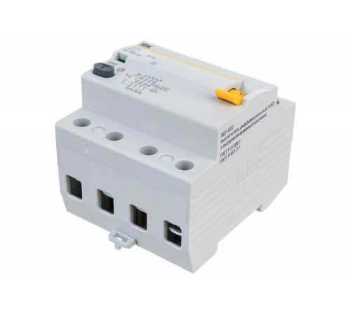 Устройство защитного отключения IEK ВД1-63S 0.4, 87мм,  42мм,  80мм, Арт. MDV12-4-040-300