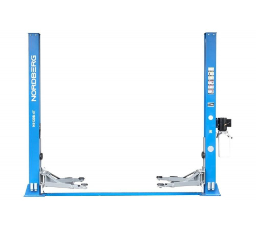 2х-стоечный подъемник NORDBERG 4 т, 220 В N4120B-4B