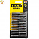 STAYER 60 мм, 10 шт., адаптер для бит магнитный MAXFIX 2670-60-10