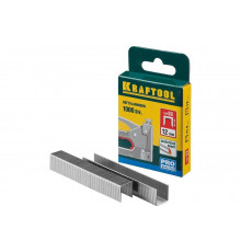 Скобы для степлера KRAFTOOL тип 53 (A /10 /JT21) 12 мм, 1000 шт, калибр 23GA, 31670-12