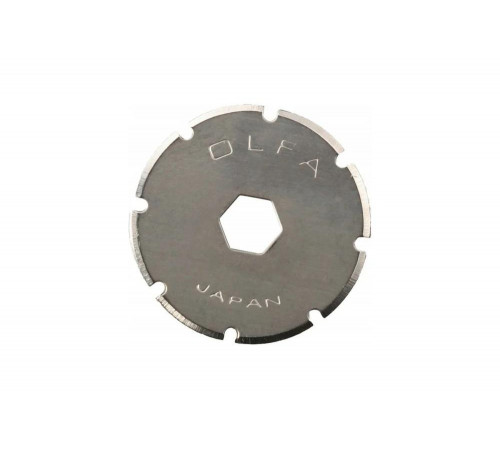 Лезвие круглое перфорированное 2шт. для ножа PRC-2, 18х0,3мм OLFA OL-PRB18-2