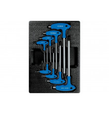 Ложемент для наборов L-образных ключей 9-22108MR, 9-22308PR, PVC KING TONY 84710920B