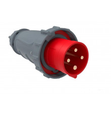 IEK Вилка переносная ССИ-034 63А-6ч/380-415В 3Р+РЕ IP67 MAGNUM PSN02-063-4