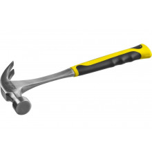 Цельнометаллический молоток-гвоздодер с двухкомпонентной рукояткой 560г Stayer PROFESSIONAL 2025-560
