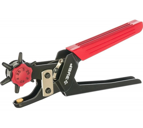 ЗУБР  6 в 1, дырокол револьверный 22945