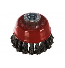 Щетка чашеобразная витая 2108014135 (80 мм; M14) АТАКА 22221