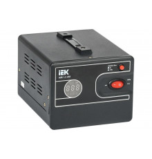 Однофазный стабилизатор напряжения IEK, переносной 1,5кВА HUB IVS21-1-D15-13
