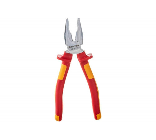 KRAFTOOL 200 мм, Cr-Mo, плоскогубцы хромированные 2202-1-20_z01