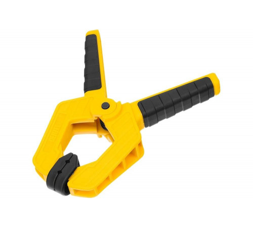 Струбцина Denzel клещеобразная, усиленная 65x50 мм, двухкомпонентные рукоятки 20796