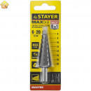 STAYER 6-20 мм, 8 ступеней, HSS, сверло ступенчатое 29660-6-20-8 Master