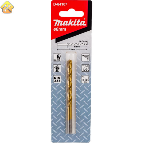 По металлу Makita D-64107