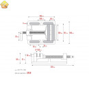 Станочные сверлильные тиски KRAFTOOL 100 мм 32715-100