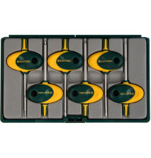 Набор ключей мини TORX EXPERT для точных работ Т6 - Т20 KRAFTOOL 27440-H6