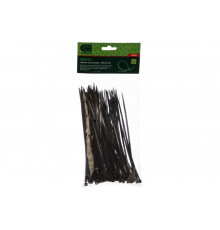 Хомуты СИБРТЕХ 150x2,5 мм, пластмассовые, черные, 100 шт 45545