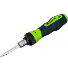 Реверсивная комбинированная отвертка СИБРТЕХ PH2/SL6 13368