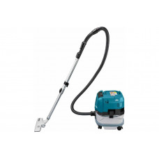 Аккумуляторный пылесос Makita XGT BL 2x40В, 3.2 м3/мин, 230 мбар, 8 л ,сух./влаж, L-класс, XPT VC001GLZ