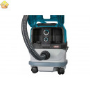 Аккумуляторный пылесос Makita XGT BL 2x40В, 3.2 м3/мин, 230 мбар, 8 л ,сух./влаж, L-класс, XPT VC001GLZ