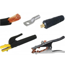 Комплект сварочных проводов КСП-25-3 ПРОФИ КГ1x25 медь 3+3 м в сборе Парма 02.007.00036