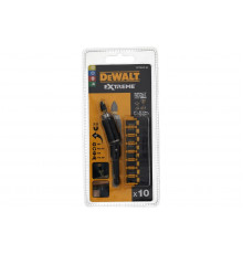 Бита Dewalt PH2, PZ2, PZ3, T15, T30, SL6, 25 мм, шестигранный (HEX), 10 шт DT70518T-QZ
