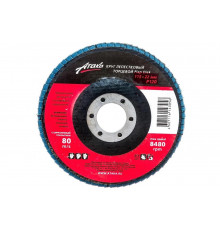 Круг лепестковый торцевой (115 мм; Р120; цирконий; синий) АТАКА 993360