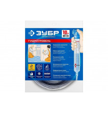 Строительный гидроуровень ЗУБР Профессионал 10 м 3482-08-10
