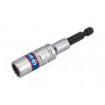 Головка двенадцатигранная 1/4", 10х80 мм для шуруповерта KING TONY 76B810M