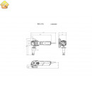 УШМ (болгарка) METABO W 9-115 (600354000)