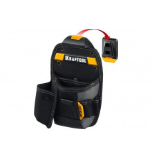 Поясная сумка 170x260 мм с быстросъёмным креплением KRAFTOOL KP-8 FastClip, 8 карманов и петель 38776