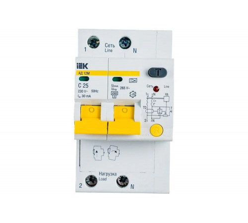 Автоматический выключатель IEK АД-12М C
