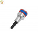 Насадка (бита) торцевая 1/2", Torx, T40, L = 60 мм, с отверстием KING TONY 402740