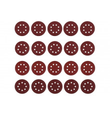 Набор шлифовальных кругов SD20-1 (20 шт; 125 мм; P40/P80/P120/P240) DEKO 065-0892