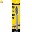 STAYER FLAT 20x152мм, сверло по дереву перовое 2950-20_z01 Master