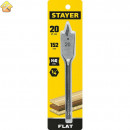 STAYER FLAT 20x152мм, сверло по дереву перовое 2950-20_z01 Master