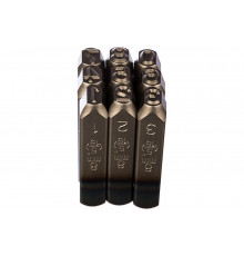 Набор ударных клейм (8 мм, цифры, 9 предметов) KING TONY 11409SQ08