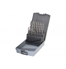 Набор сверл по металлу TL3000 19 шт, 1-10 мм, HSS-G RUKO 258214RO