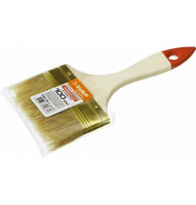 Плоская кисть ЗУБР Универсал 100 мм, 4", светлая натуральная щетина 01099-100_z01
