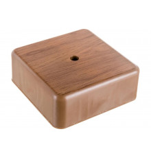 Распаечная коробка IEK КМ для о/п 75x75x28мм дуб UKO10-075-075-028-K24-E