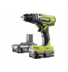 Аккумуляторная ударная дрель-шуруповерт Ryobi ONE+ R18PD2-213G 5133003824