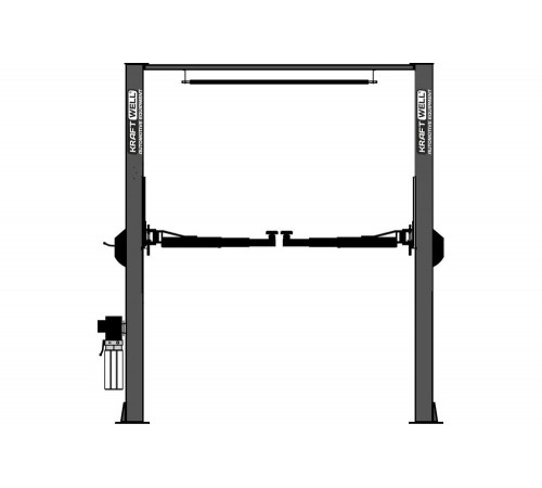 Двухстоечный электрогидравлический подъемник KraftWell г/п 4000 кг KRW4ELH