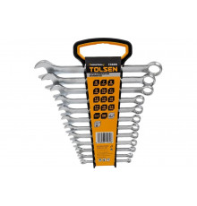 Набор комбинированных ключей TOLSEN 6-22 мм, 12 предметов TT15888