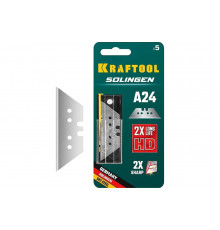 Трапециевидные лезвия KRAFTOOL SG-A24 тип А24, 5 шт 09625-S5_z02