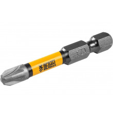 Набор бит торсионных PZ3, 50 мм, лазерная обработка шлица, сталь S2, 10 шт Denzel 11693