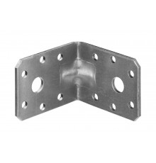 Крепежный усиленный уголок ЗУБР УКУ-2.5 45х60х60 х 2.5мм 31011-60