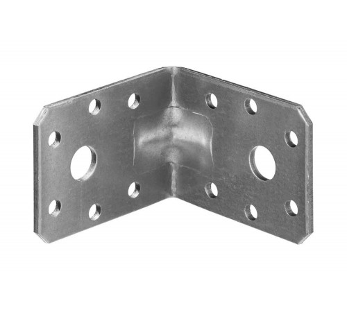 ЗУБР 45х60х60 мм, уголок крепежный усиленный 31011-60