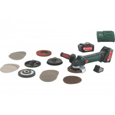 Угловая шлифмашина Metabo W 18 LTX 125 Quick Inox Set 600174880