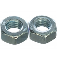 Гайка ЗУБР ГОСТ 5927-70, M6, 25 шт, кл. пр. 6, оцинкованная, 303556-06