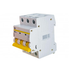 Автоматический трехполюсный выключатель IEK ВА47-29 6А С 4.5кА 9533365